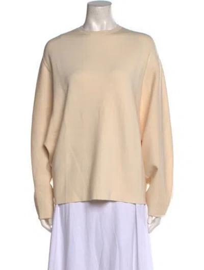 Pre-owned Fforme Crew Neck Sweater In Neutral