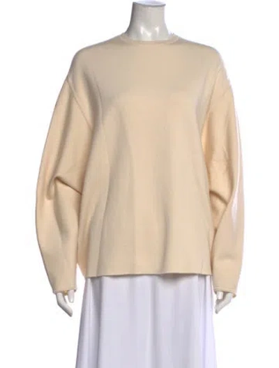 Pre-owned Fforme Crew Neck Sweater In Neutral