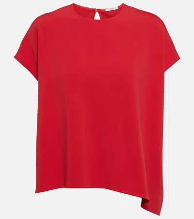 Fforme Ethel Asymmetric Top In Red