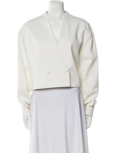 Pre-owned Fforme Evening Jacket In White