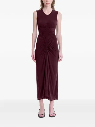 Fforme Gisela Ruched Dress In Multi