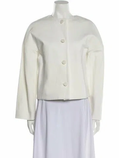 Pre-owned Fforme Jacket W/ Tags In White