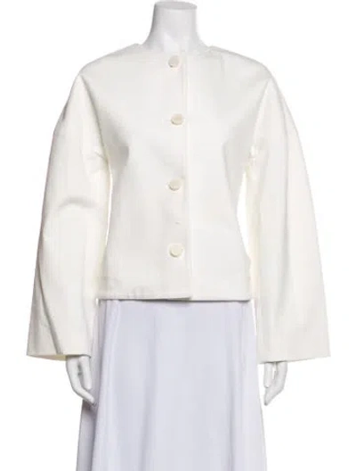Pre-owned Fforme Jacket In White