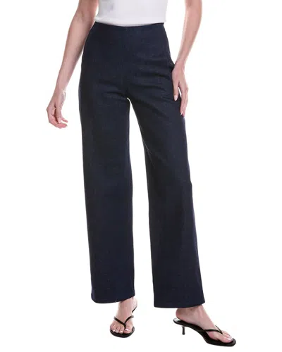 Fforme Jagger Curved Pant In Blue
