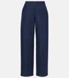 Fforme Jagger Denim Straight Pants In Blue