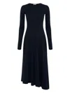 Fforme Jo Asymmetric Dress In Black