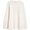 Fforme Kate Wool And Cashmere Sweater In Cream