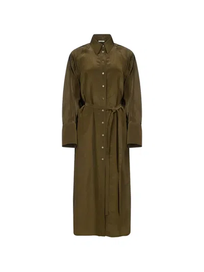 Fforme Keya Maxi Dress In Green