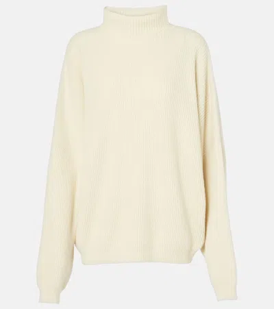 FFORME KIMM CASHMERE-BLEND MOCK NECK SWEATER 