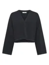 Fforme Levine Cardigan In Schwarz