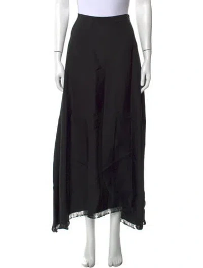 Pre-owned Fforme Long Skirt In Black