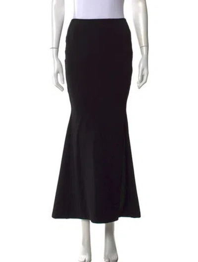 Pre-owned Fforme Long Skirt In Black