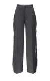 Fforme Luella Tailored Wool Trouser In Black