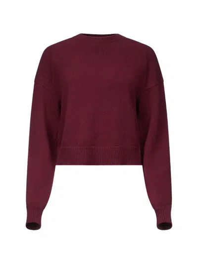 Fforme Marcela Sweater In Burgundy
