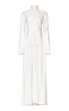 Fforme Mila Bias Cut Dress In Ivory