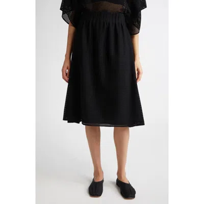 FFORME FFORME MONIKA PLEATED MIDI SWEATER SKIRT