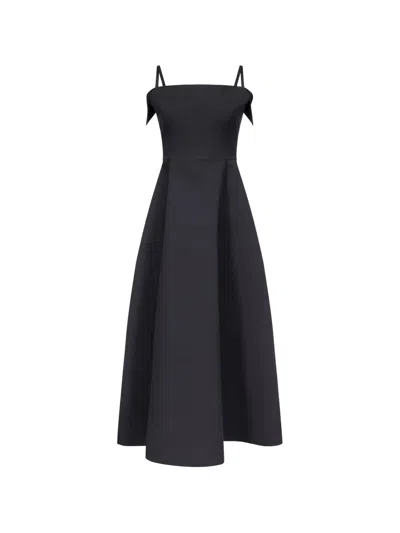 Fforme Neneh A-line Dress In Black