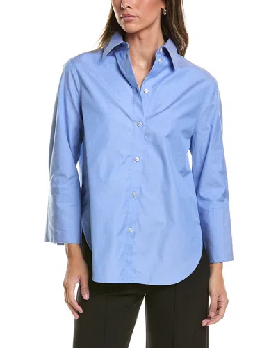 Fforme Nico Petite Shirt In Blue