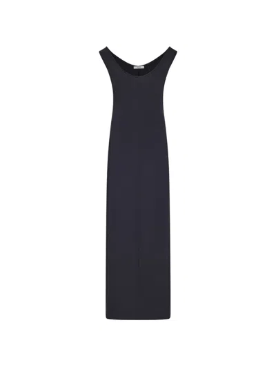 Fforme Oriana Molded Midi Dress In Black