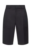 Fforme Otto Utility Cotton-silk Short In Black