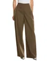 Fforme Peyton Wool-blend Pant In Brown
