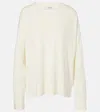 Fforme Kate Wool And Cashmere Sweater In White