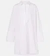 Fforme River Oversized Cotton-poplin Shirt In Weiss