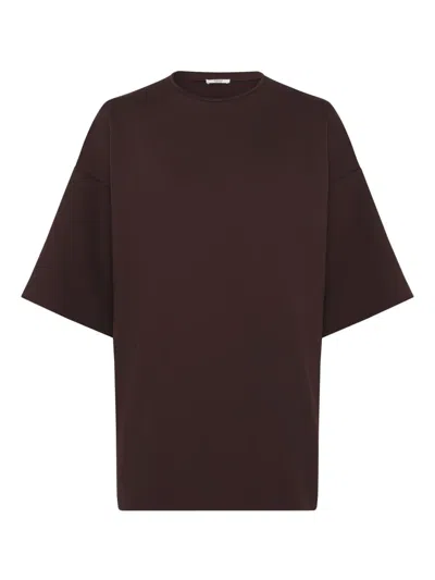 Fforme Shell T-shirt In Braun
