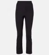 Fforme Shim Cropped Jersey Slim Pants In Black