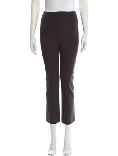 Pre-owned Fforme Straight Leg Pants In Brown