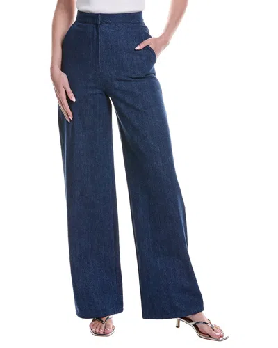 Fforme Strider Straight Leg Denim Pant In Blue