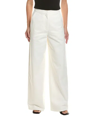Fforme Strider Straight Leg Denim Pant In White