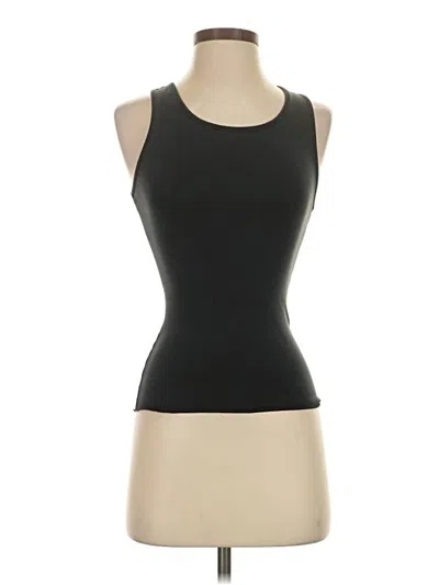 Pre-owned Fforme Tank Top Black Strapless Neckline Tops