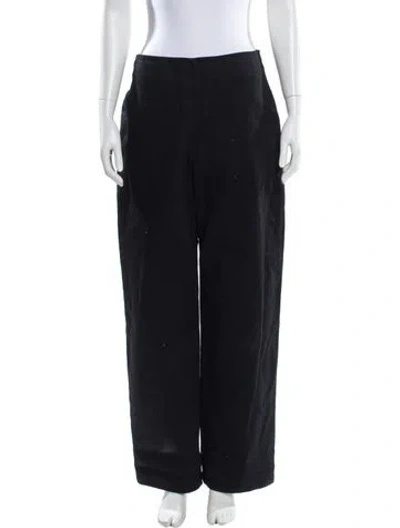 Pre-owned Fforme Wide Leg Pants In Black