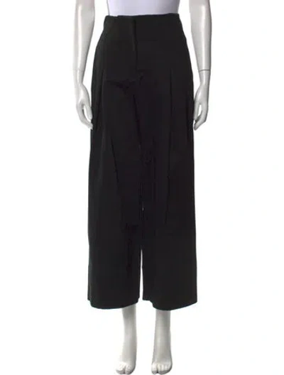 Pre-owned Fforme Wide Leg Pants In Black