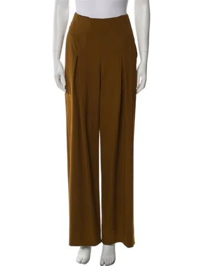 Pre-owned Fforme Wide Leg Pants In Brown