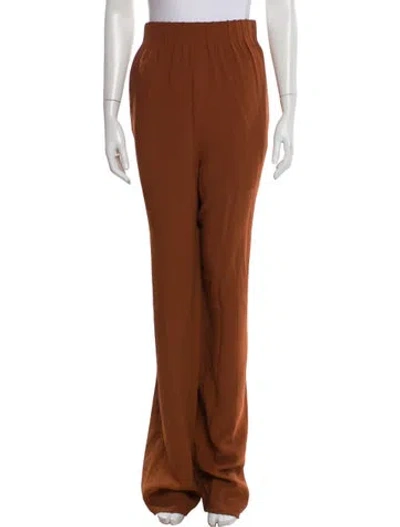 Pre-owned Fforme Wide Leg Pants In Brown