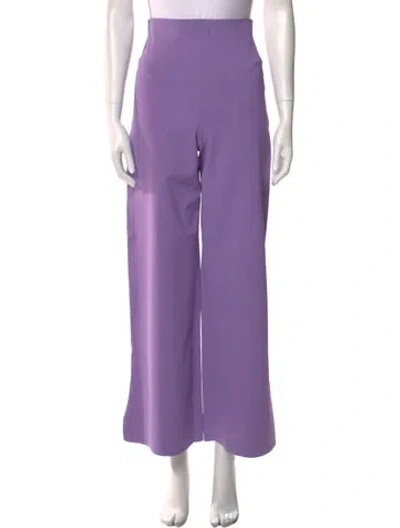 Pre-owned Fforme Wide Leg Pants In Purple