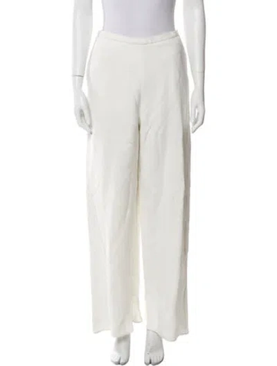 Pre-owned Fforme Wide Leg Pants In White