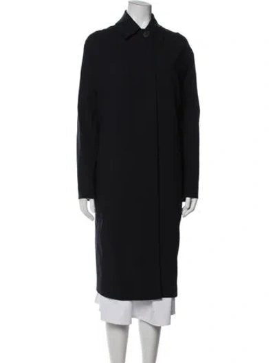 Pre-owned Fforme Wool Coat In Black