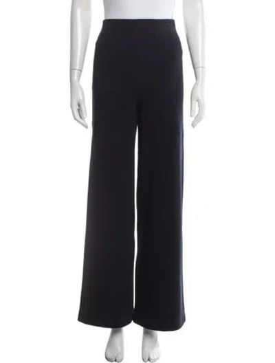 Pre-owned Fforme Wool Wide Leg Pants W/ Tags In Blue