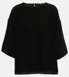 Fforme Zenni Silk T-shirt In Black