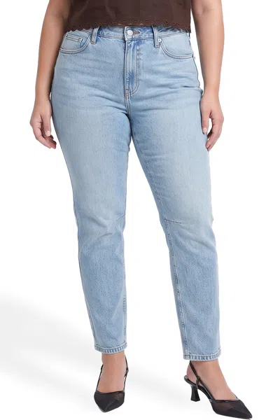 Fg Plus High Rise Barrel Jeans - 08m