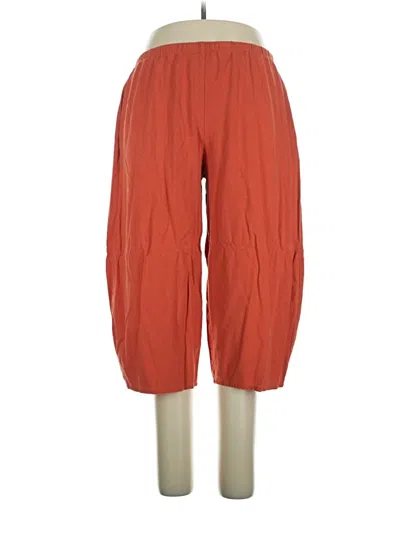 Pre-owned F.h. Clothing Co. Casual Pants In Orange