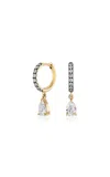 Fiametta 14k Yellow Gold Diamond Earrings In Gold