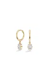 Fiametta 14k Yellow Gold Diamond Earrings