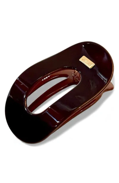 Ficcare Oval Yoga Clip In Brown