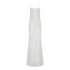 Fickle Hearts Women's Ember Ecru White Sequin Maxi Dress