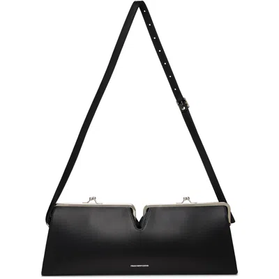 Fidan Novruzova Black Bibi Baguette Bag