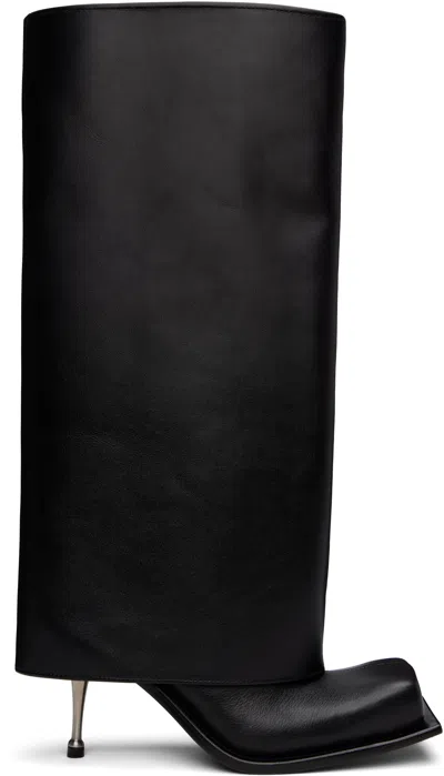 Fidan Novruzova Black Iman Tall Boots